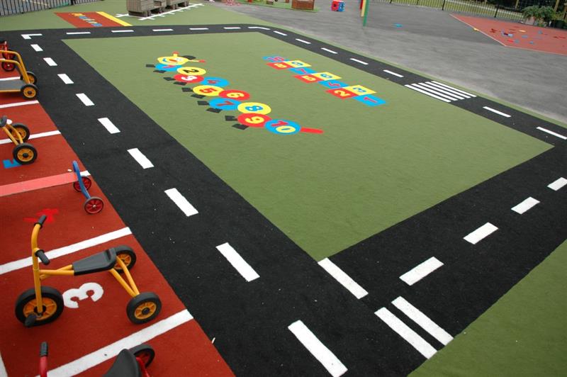 The Right Safety Surface for your Playground Pentagon Play